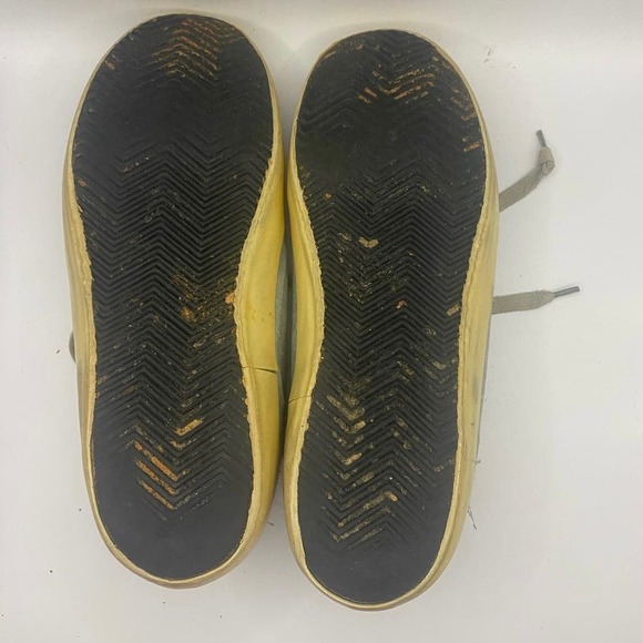 Golden Goose Dyed Blue Glitter Heel Sneakers Sz 39 (8.5) - Picture 6 of 8